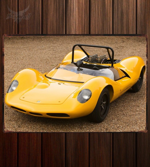 Металлическая табличка Lotus 30 Металлическая табличка Lotus 30